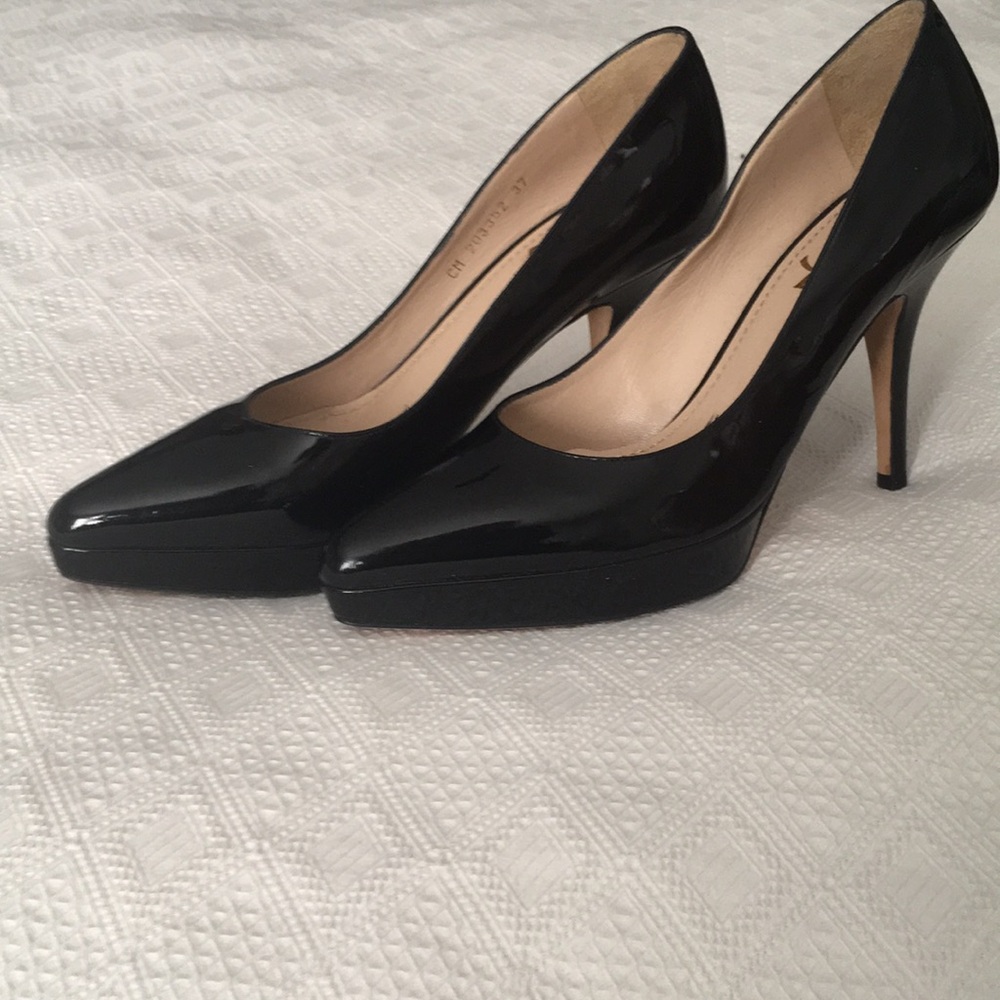 YSL Platform Pumps 4”